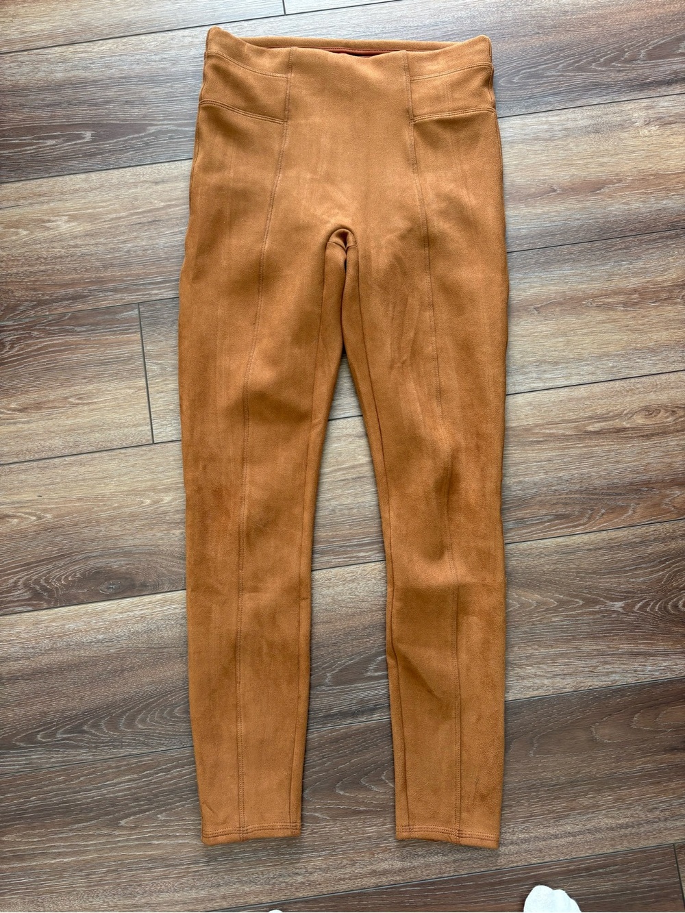SPANX High-Waist soft Jeggings in Russet Brown